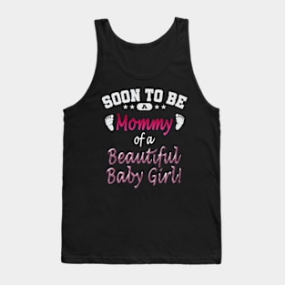 Soon To Be A Mommy Baby Girl Tank Top